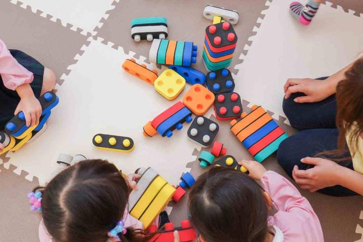 Bambini all'asilo